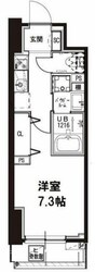 メゾンドアーク南大井の物件間取画像